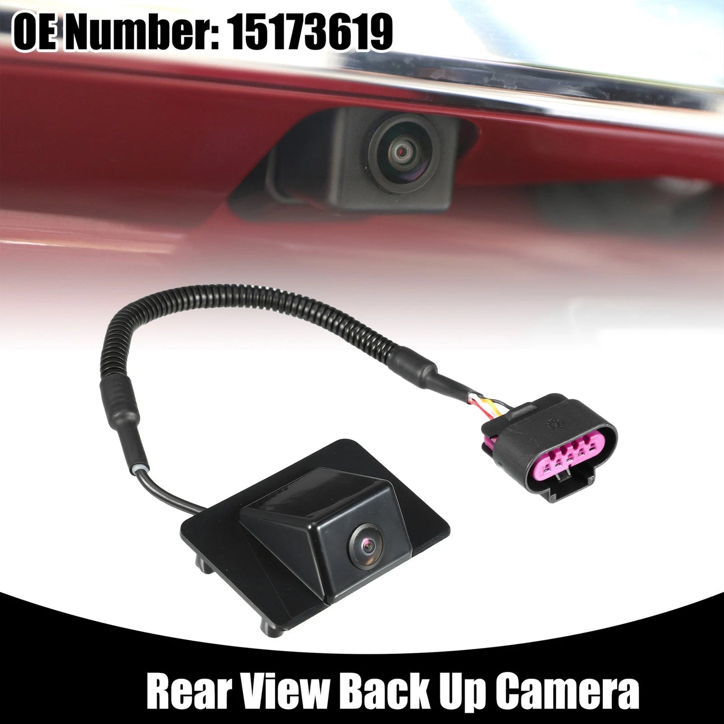 Rear View Backup Camera No. 15173619 for Chevrolet Suburban 1500 2500 3500 (2008)