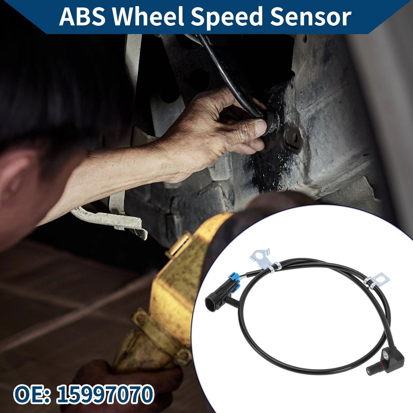 ABS Wheel Speed Sensor No.15997070 for Cadillac Escalade (2002–2020)