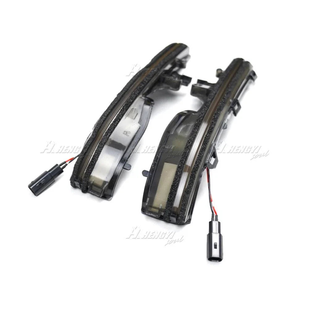 2x Smoked Sequential Side Mirror Signal Light for Lexus IS (2021–2025)