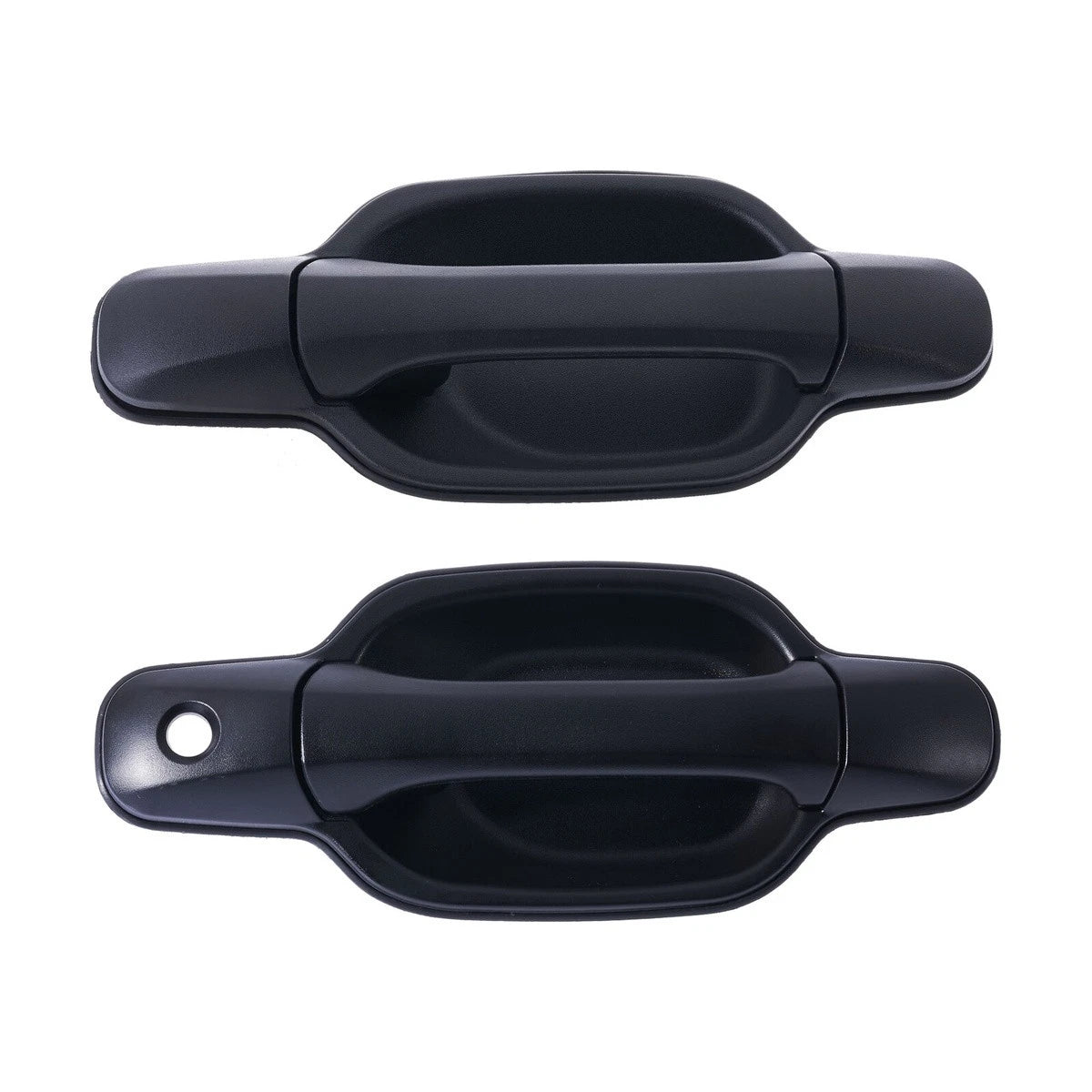 2pc Outer Door Handle Black for Isuzu D-Max (2006–2012)