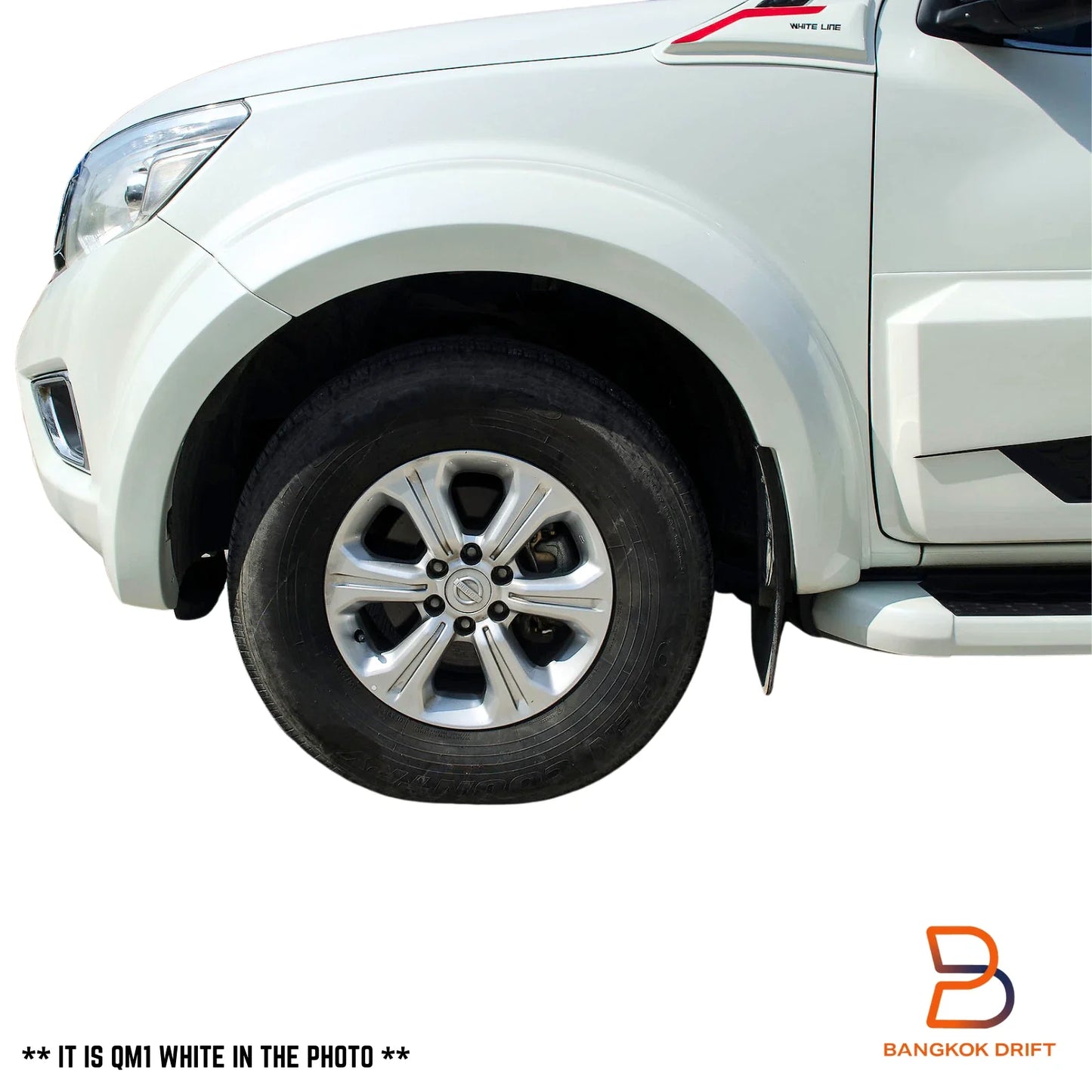 K23 Brilliant Grey Fender Flare Arch for Navara NP300 D23 ST ST-X (15-19)