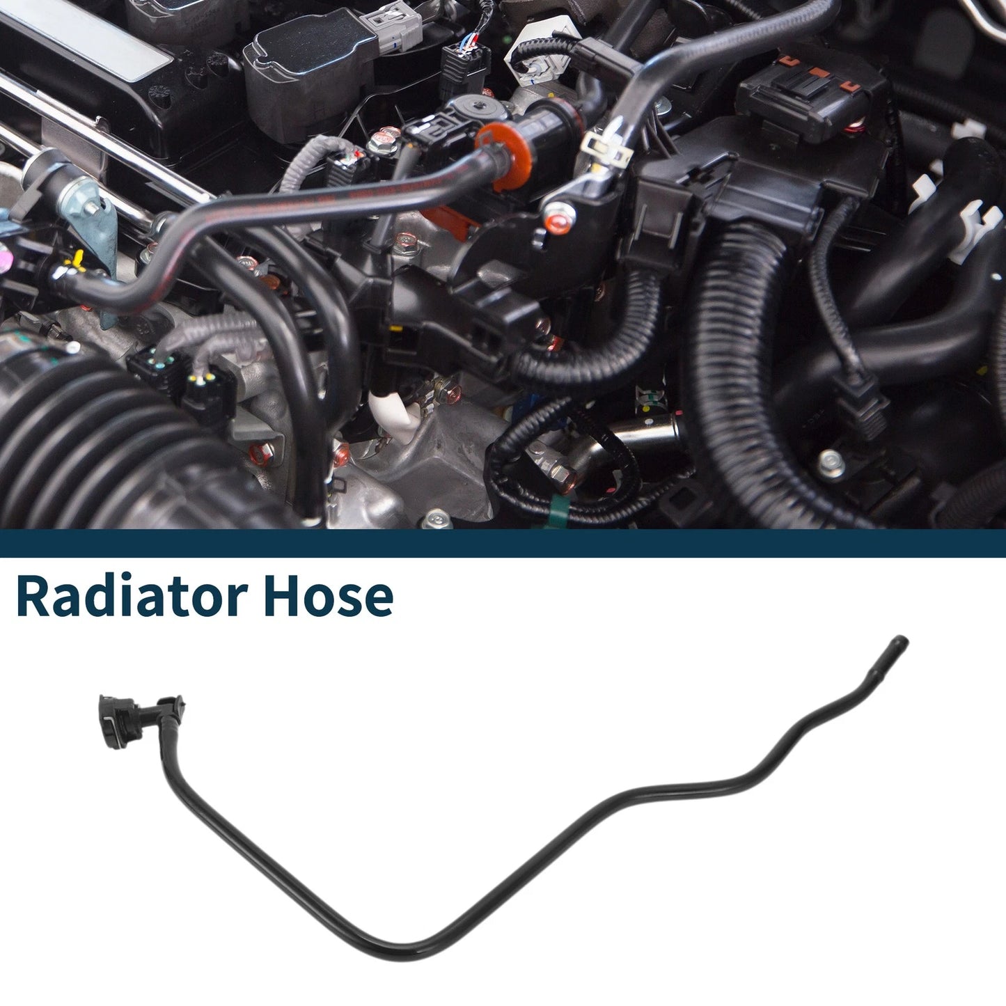 Radiator Hose Coolant Pipe for Audi A8 (2013–2014) No. 4H0121081AF Plastic