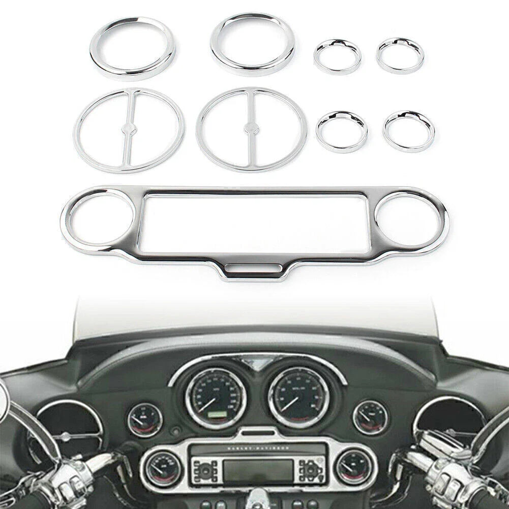 Radio Gauge Inner Trim for Harley Electra Glide, Street Glide (1996-2013)