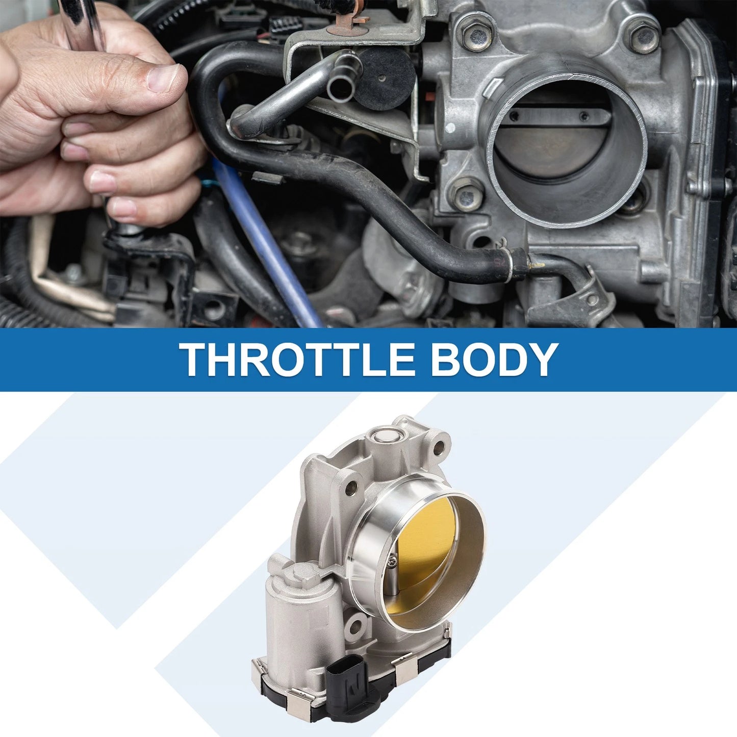 Throttle Body for Chevy Impala Equinox Traverse (2006–2019) - 12669016, 12670981, 12632172