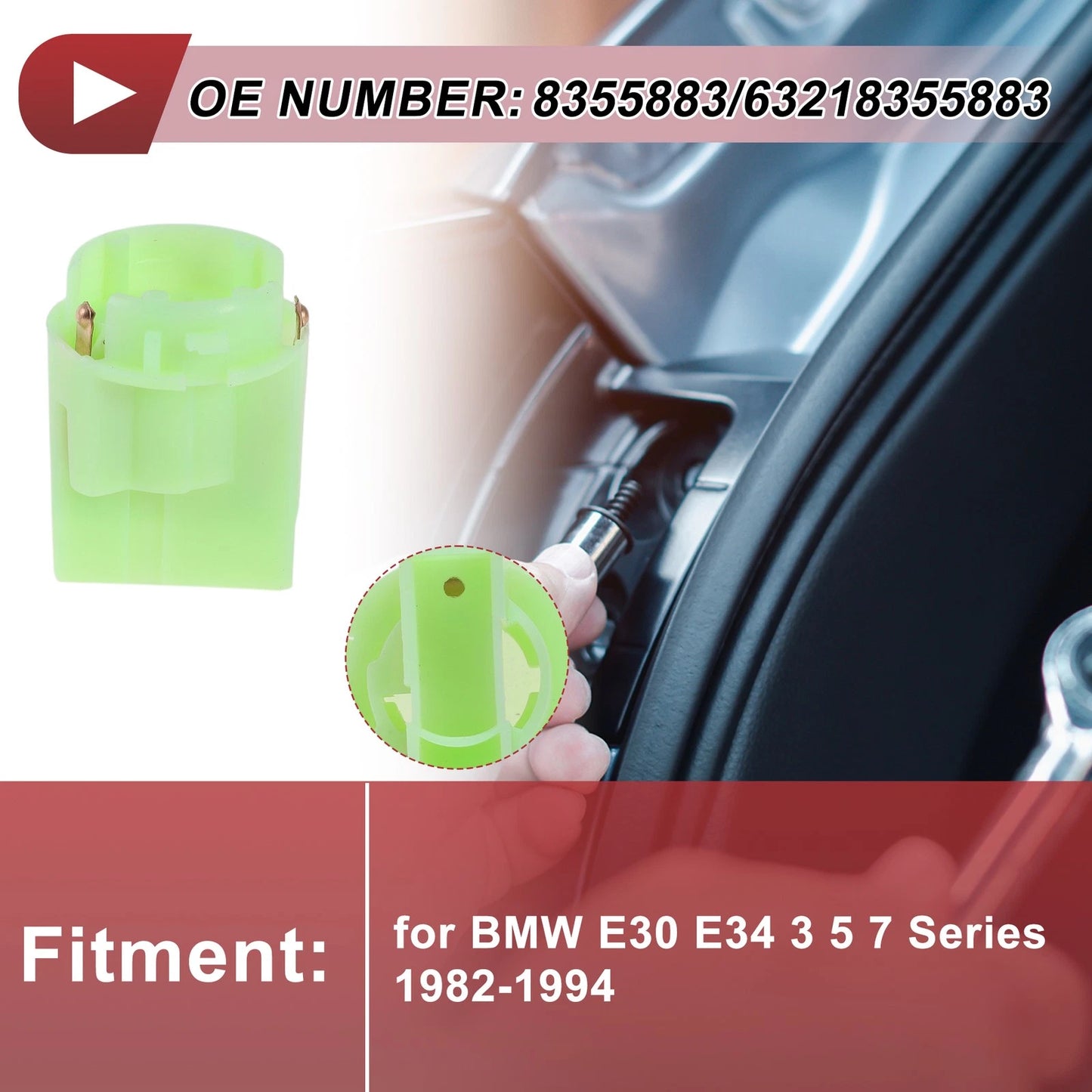 Taillight Socket for BMW E30 E34 3 5 7 Series (1982–1994) No. 8355883