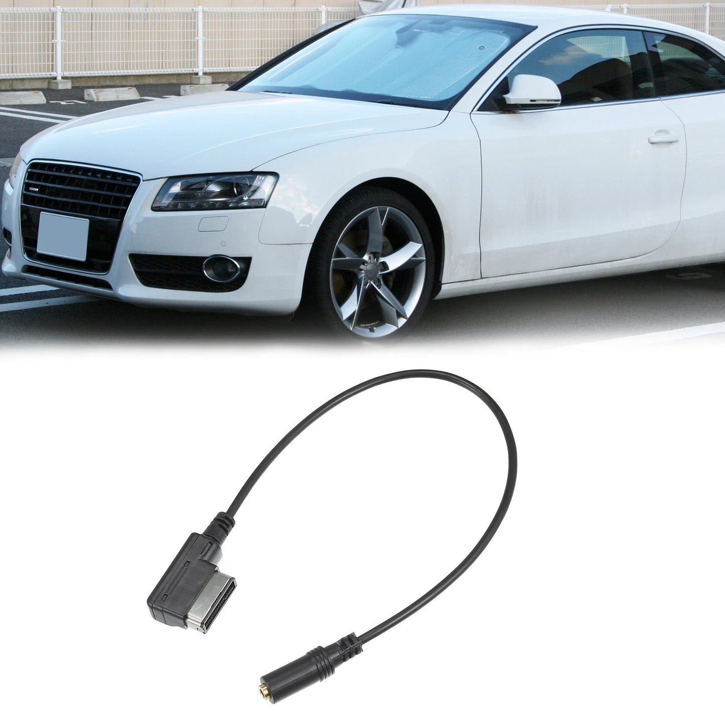 AMI MDI to AUX 3.5mm Female Jack Adapter for Audi