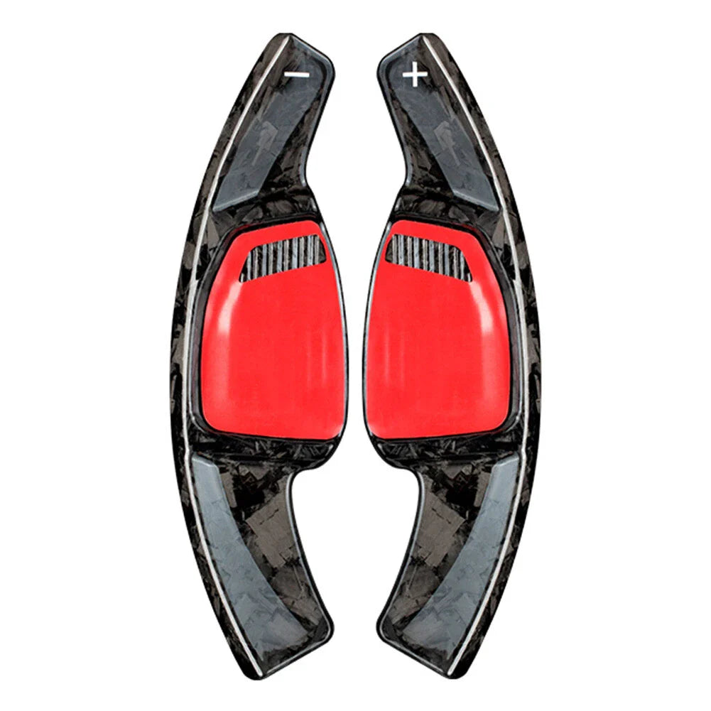 Forged Carbon Fiber Paddle Shifter Extensions for Audi RS5 (2021)