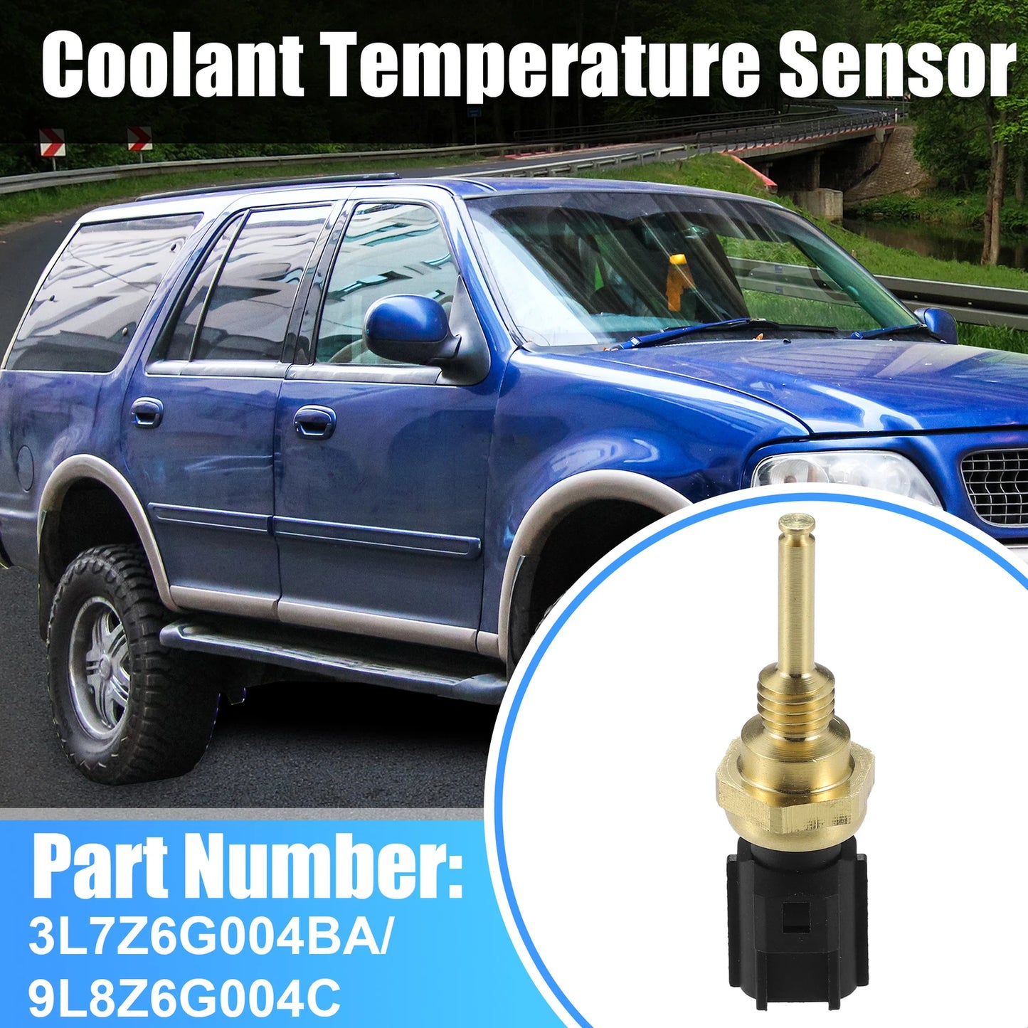 Coolant Temperature Sensor No. 3L7Z6G004BA for Ford Edge (2007–2010)