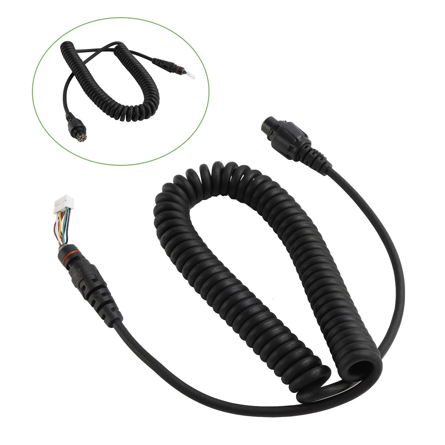 Hand Microphone Cable for Hytera MD780 MD650 RD980 HM780 RD620 MT68plus