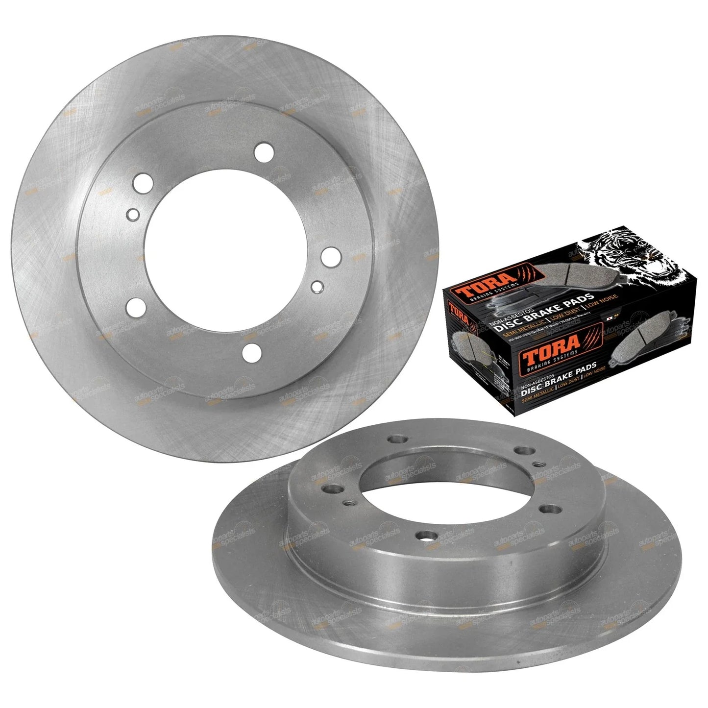 Front Disc Rotors + Brake Pads for Sierra SJ80 (1996 - 1998)