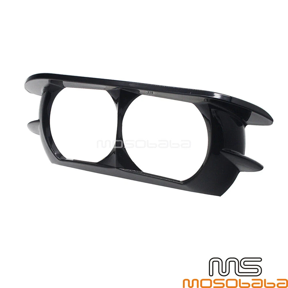 Black Headlight Trim Cover Bezel for Harley Road Glide FLTRX (2015-2023)