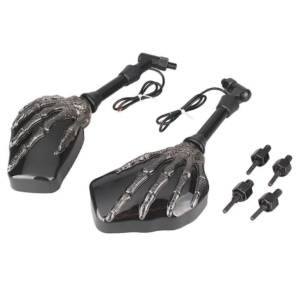 Universal Motorcycle Footpegs Highway Pegs for Harley Honda (1-1/4")