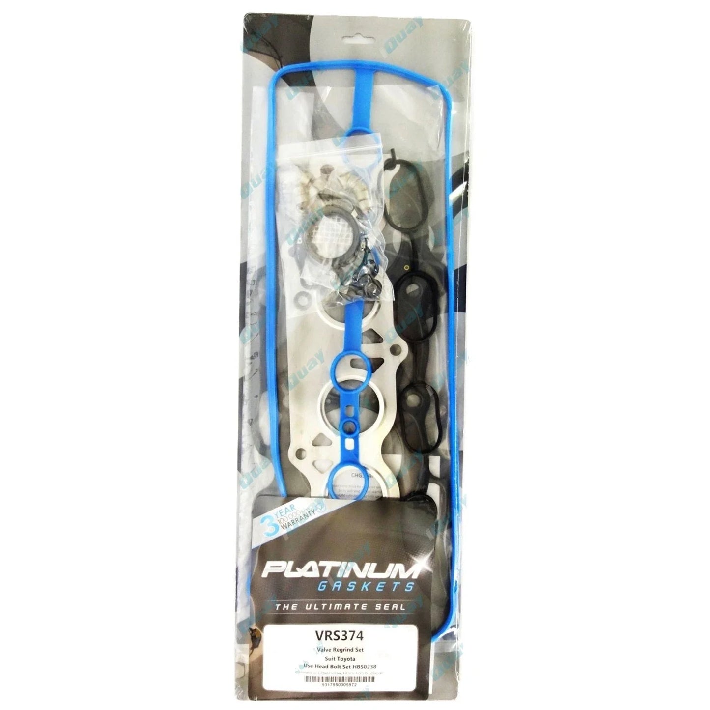 Valve Regrind Gasket Set VRS for Toyota Avensis Verso ACM20R 2001~03 1AZ-FE 2.0L
