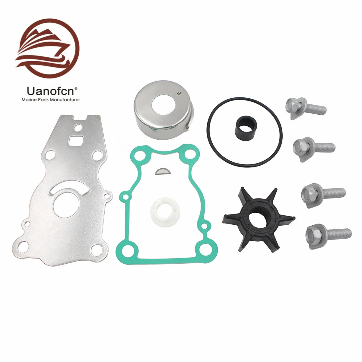 Water Pump Impeller Kit for Yamaha 25/30/40HP (T25 F30 F40)