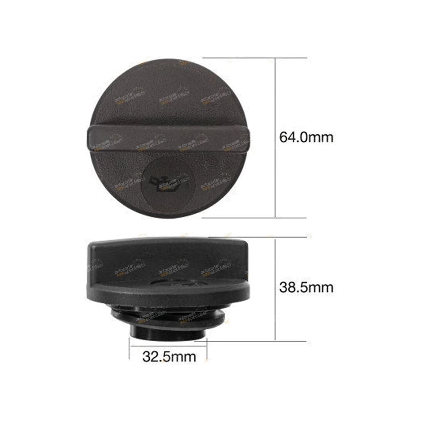 Oil Cap Plastic Screw for Nissan Tiida 1.8L MR18 (2006-2013)
