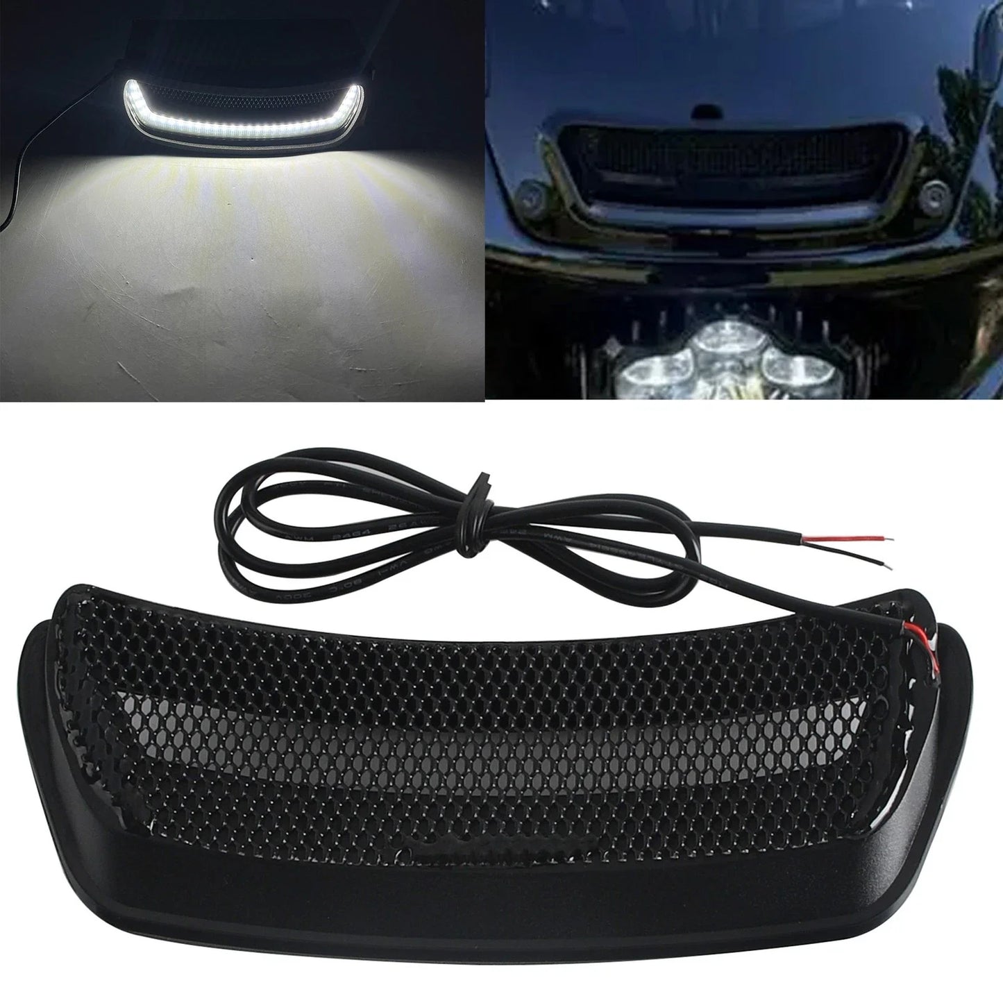 Super Bright LED Fairing Vent Lights for Softail Low Rider El Diablo FXRST (2022)