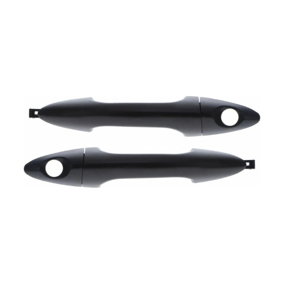Set of 2 Outer Door Handles for Hyundai Accent (2011–2019) Black