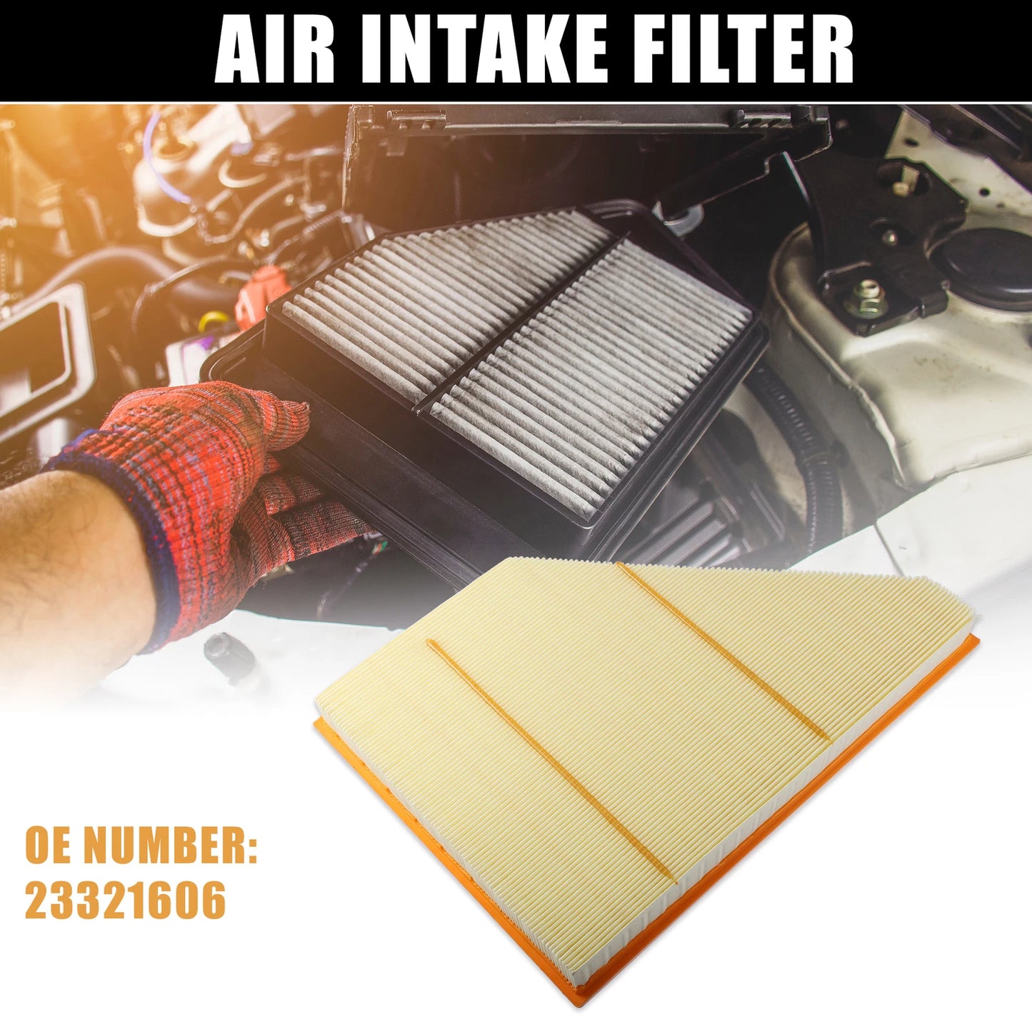 Air Filter 23321606 for Buick Enclave, Chevy Blazer, Traverse (2008–2021)