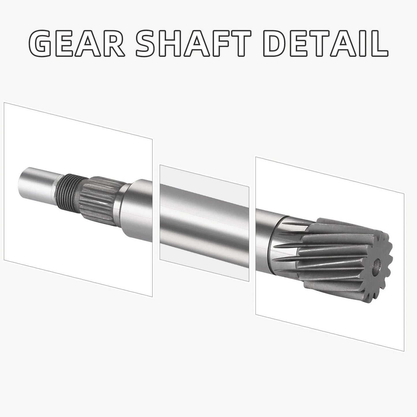 Transmission Drive Gear Shaft for Yamaha Grizzly 125 YFM125 (2004–2013)