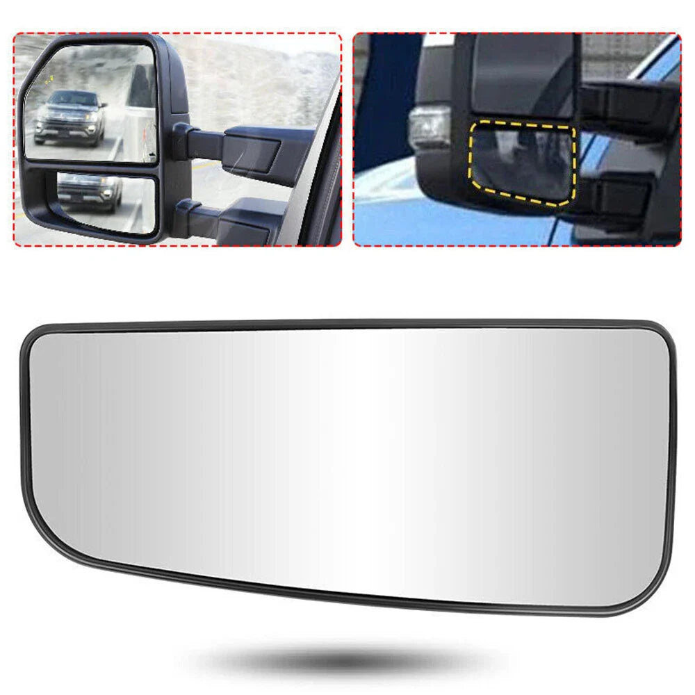 Driver Side Mirror Glass for Ford F150 Crew Pickup Truck (2015-2020)