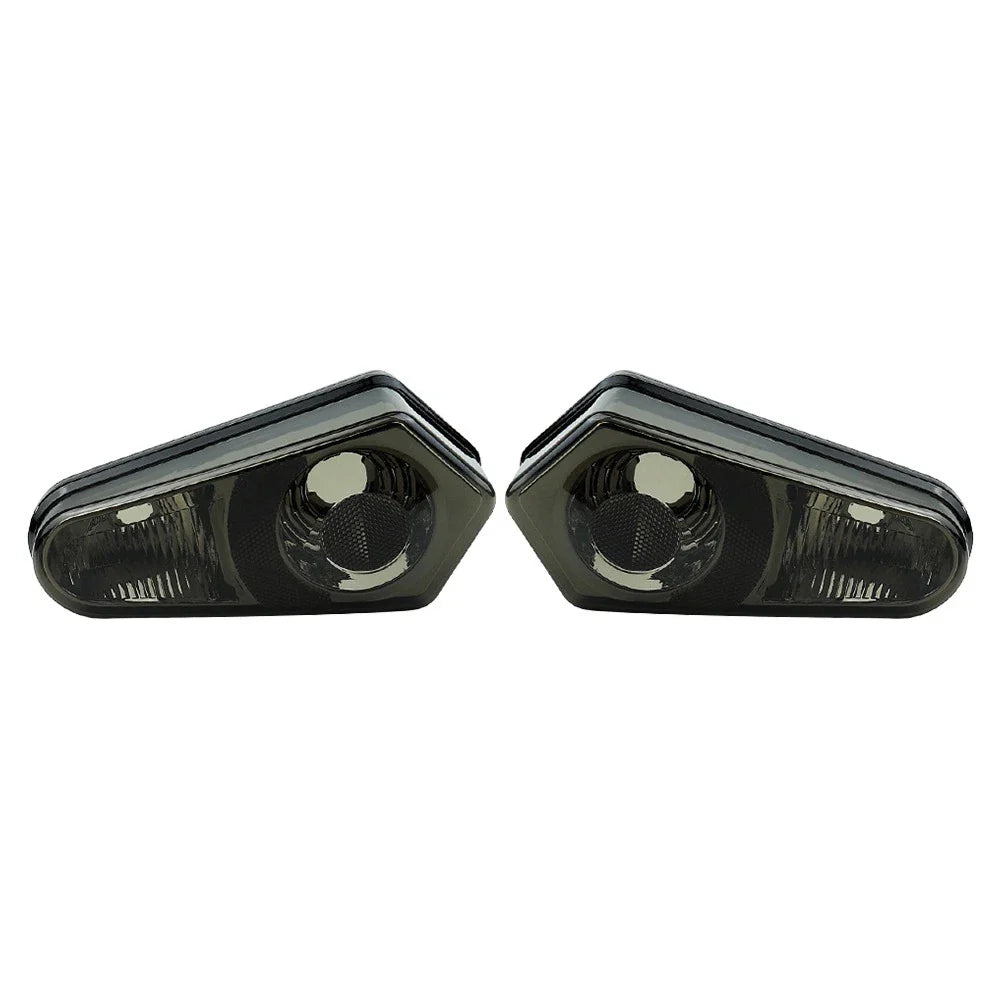 Black Tail Light Covers for Polaris RZR 800, Sportsman 500 (2005-2014)