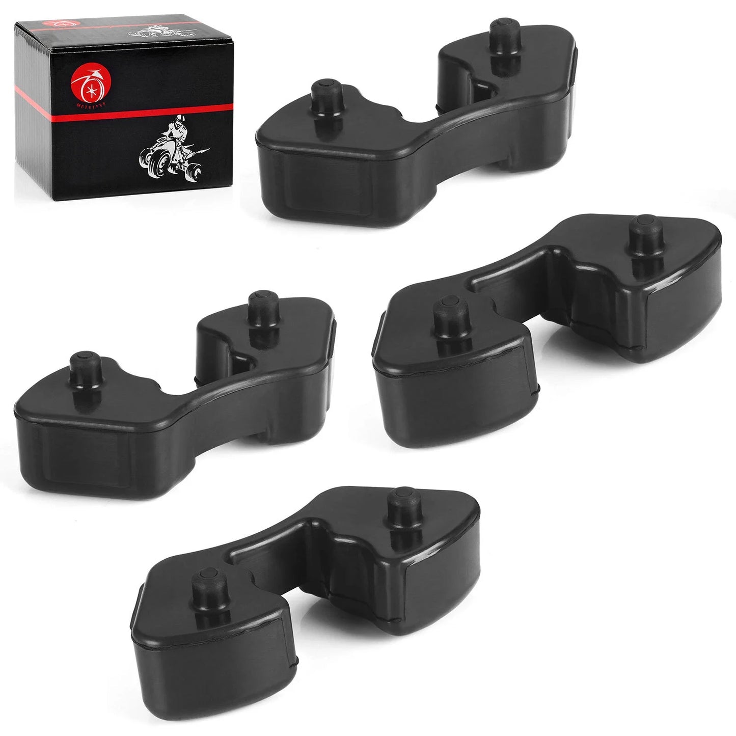 4x Rear Rim Hub Dampers for Kawasaki ZZR600 Z1000 (2003–2009)
