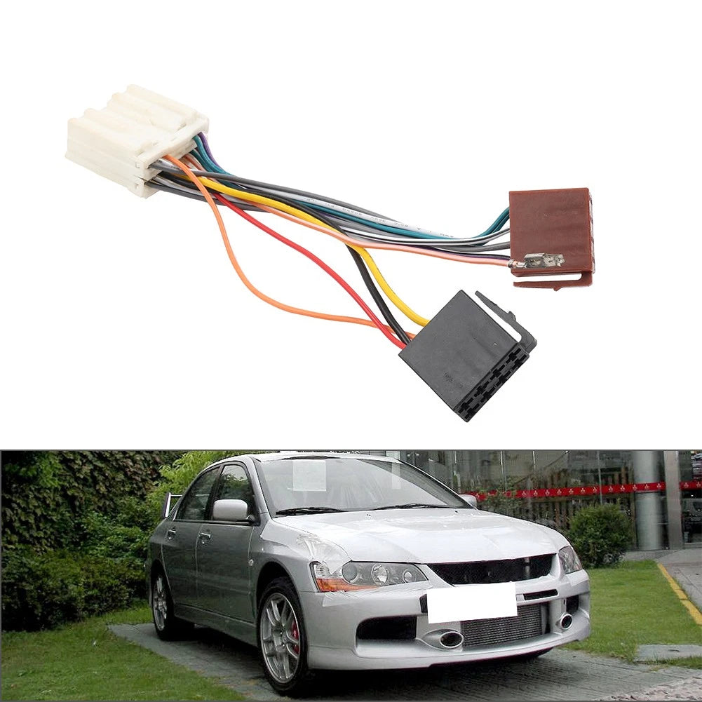 Car Radio Stereo Wiring Harness Adapter for Mitsubishi Lancer (2002–2007)
