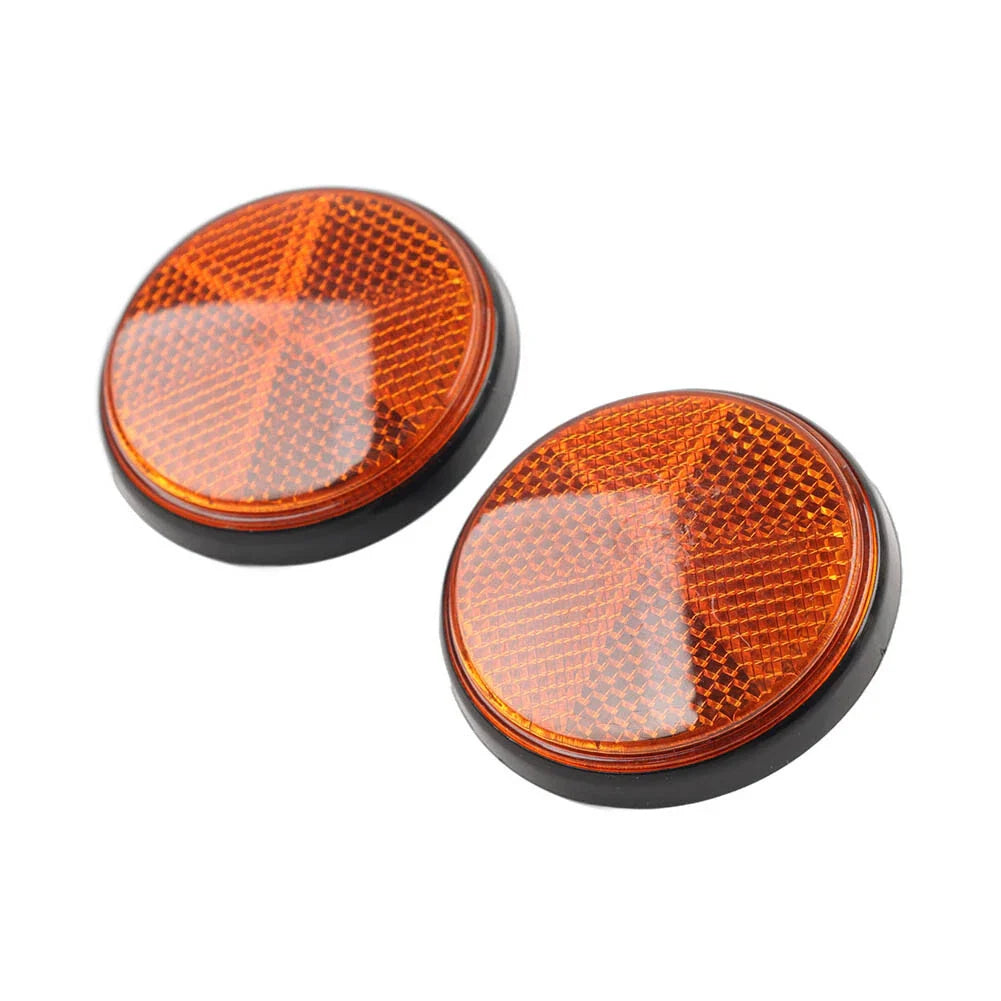 Round Warning Reflector Side Marker for Motorcycle ATV