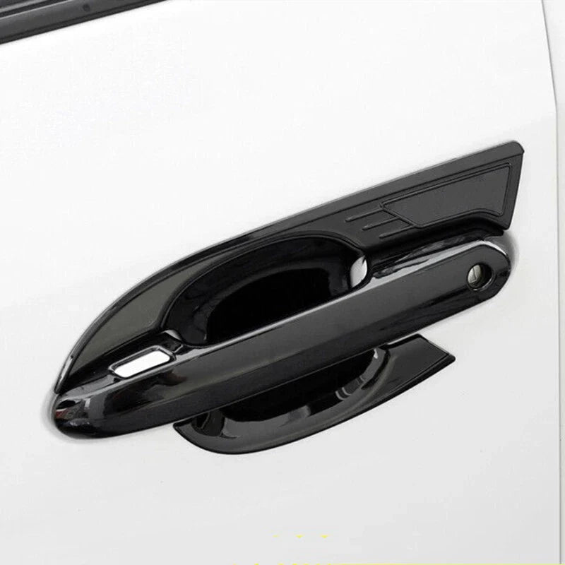 8 x Door Handle Bowl Cover Trim Carbon Fiber for Toyota RAV4 (2019–2023)