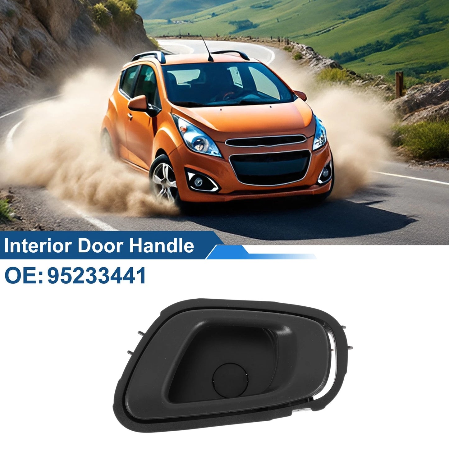 Front Passenger Side Interior Door Handle for Chevrolet Spark (2013–2015) No. 95233441