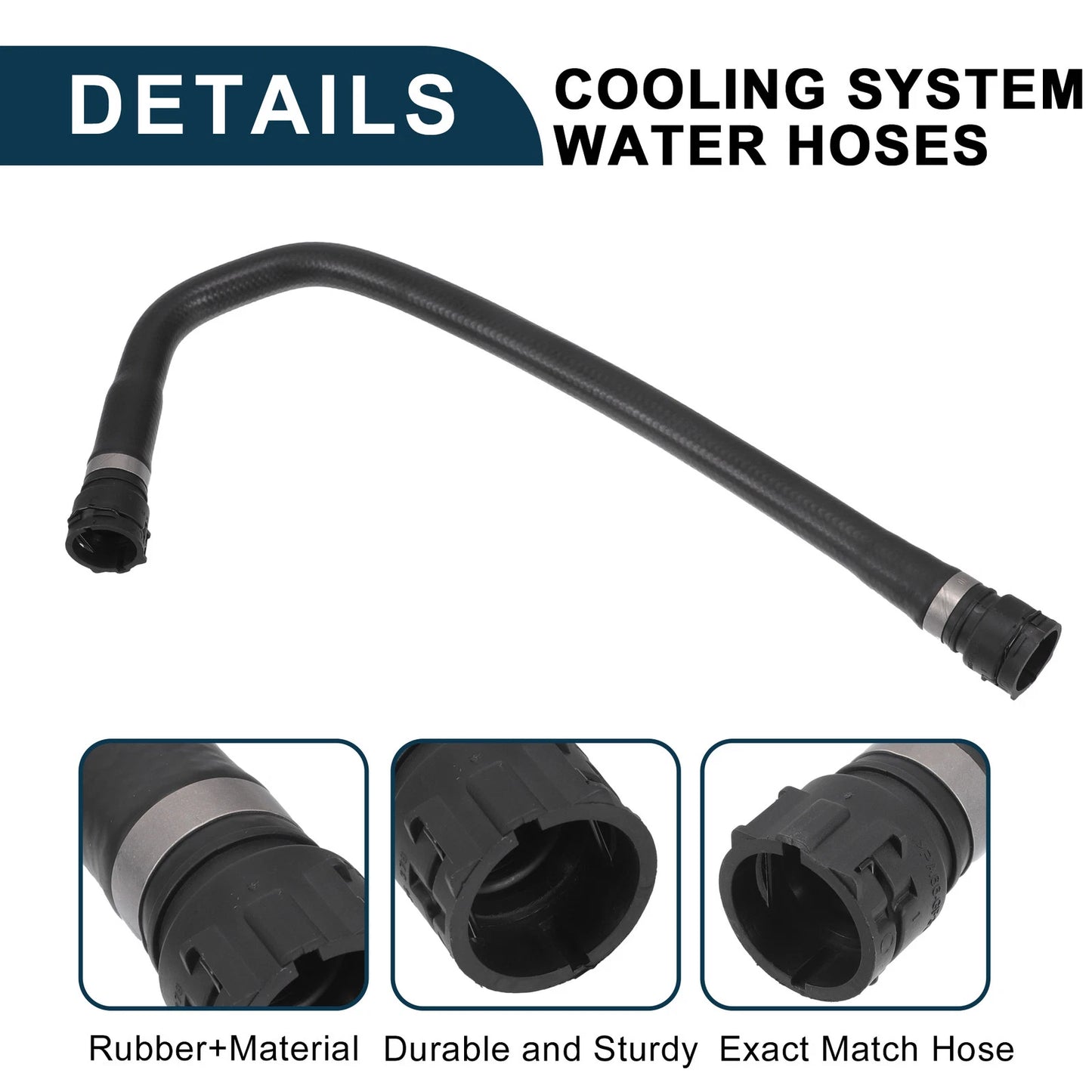 Radiator Hose for BMW 528i 1999-2000, 530i 2001-2003 (11531438633)