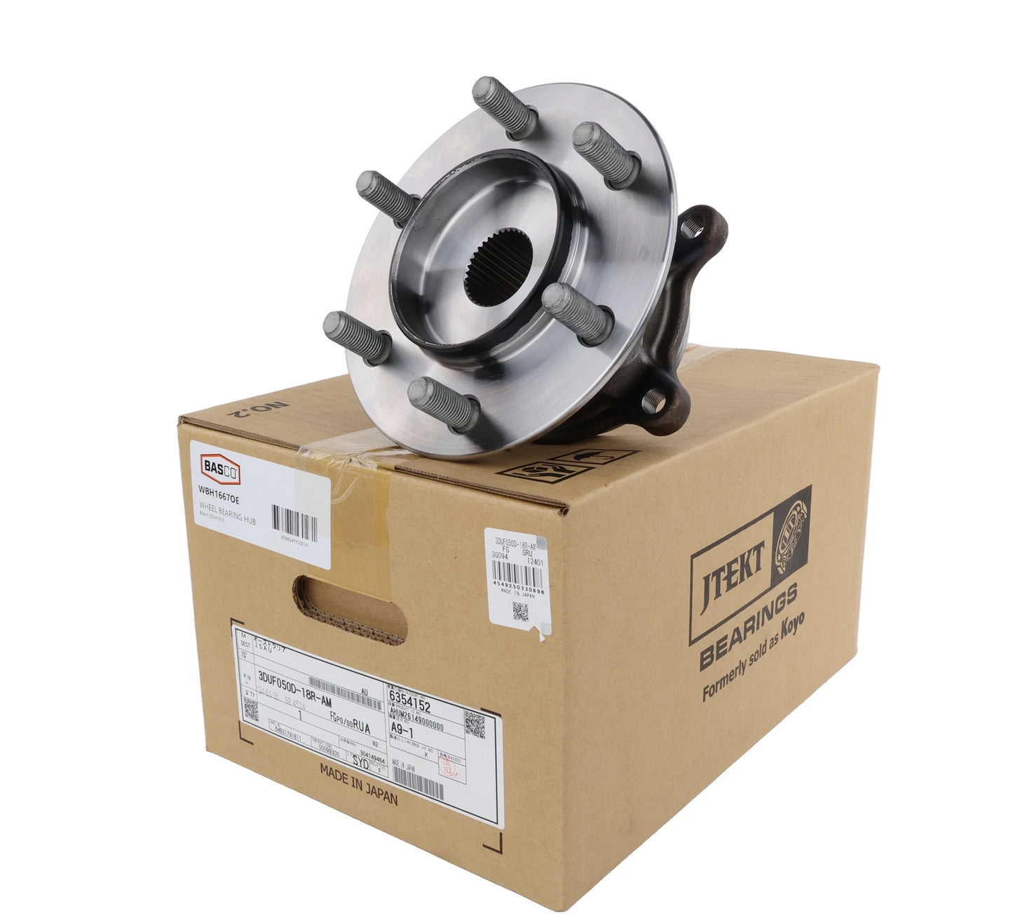 Front Wheel Bearing Hub for Lexus LX500d (2021–2023)