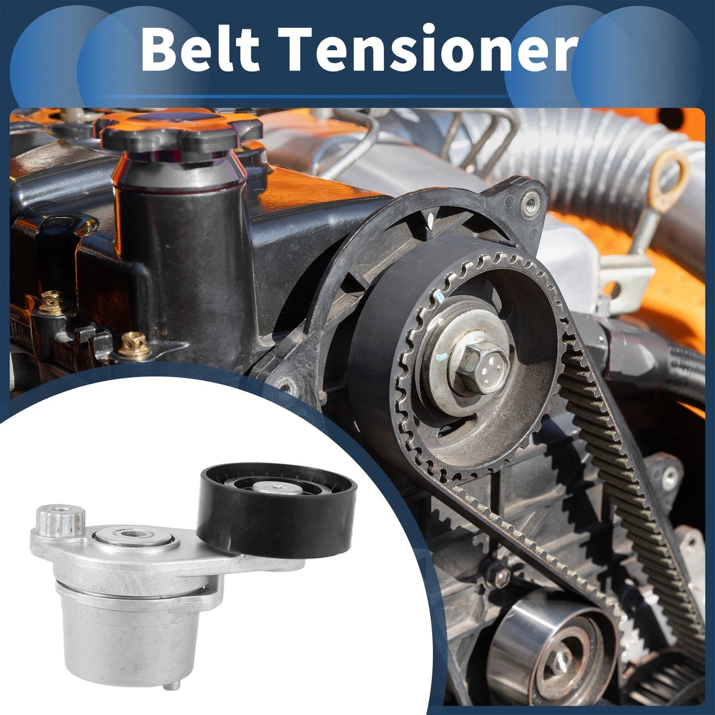 Belt Tensioner for Volkswagen Passat (2016–2024) No. 25183297/25196627 Metal