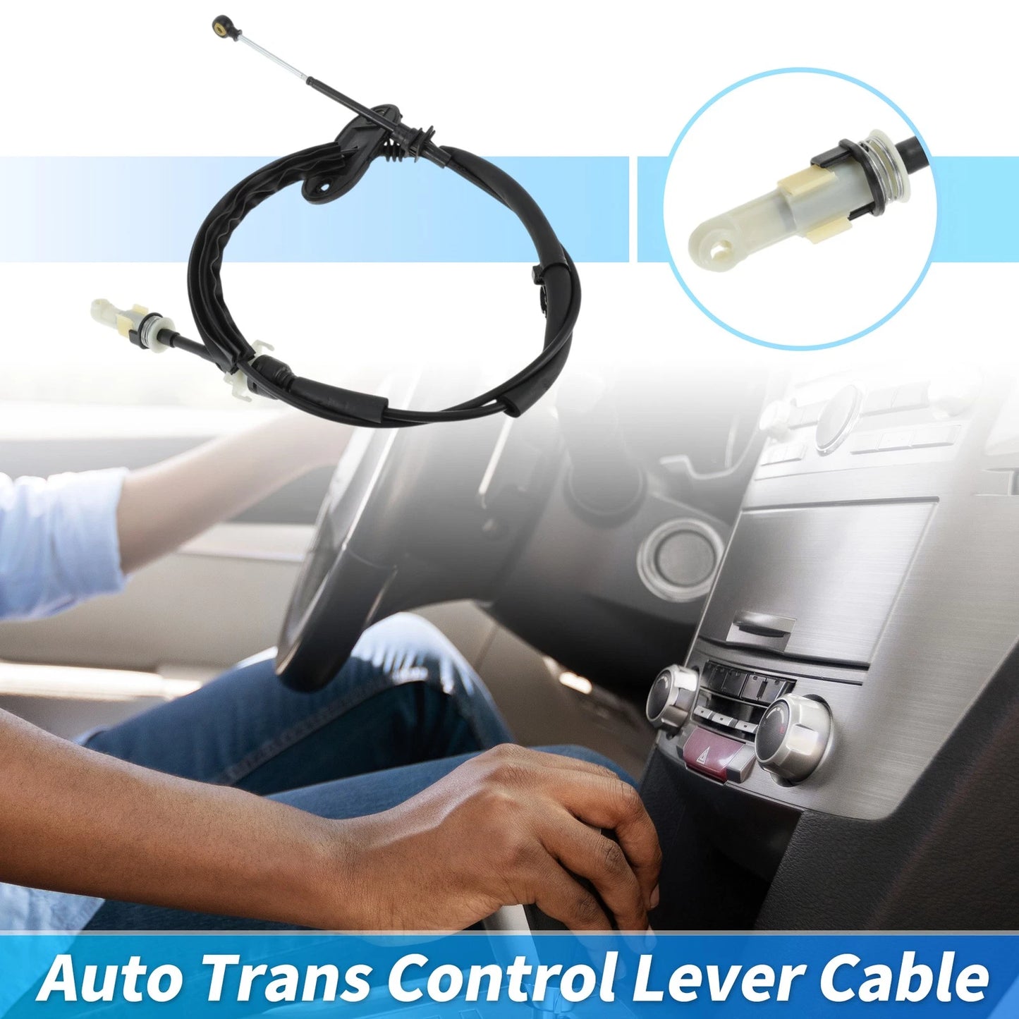 Automatic Transmission Gear Shifter Cable for Ford Escape (2009–2012) AL8Z7E395A