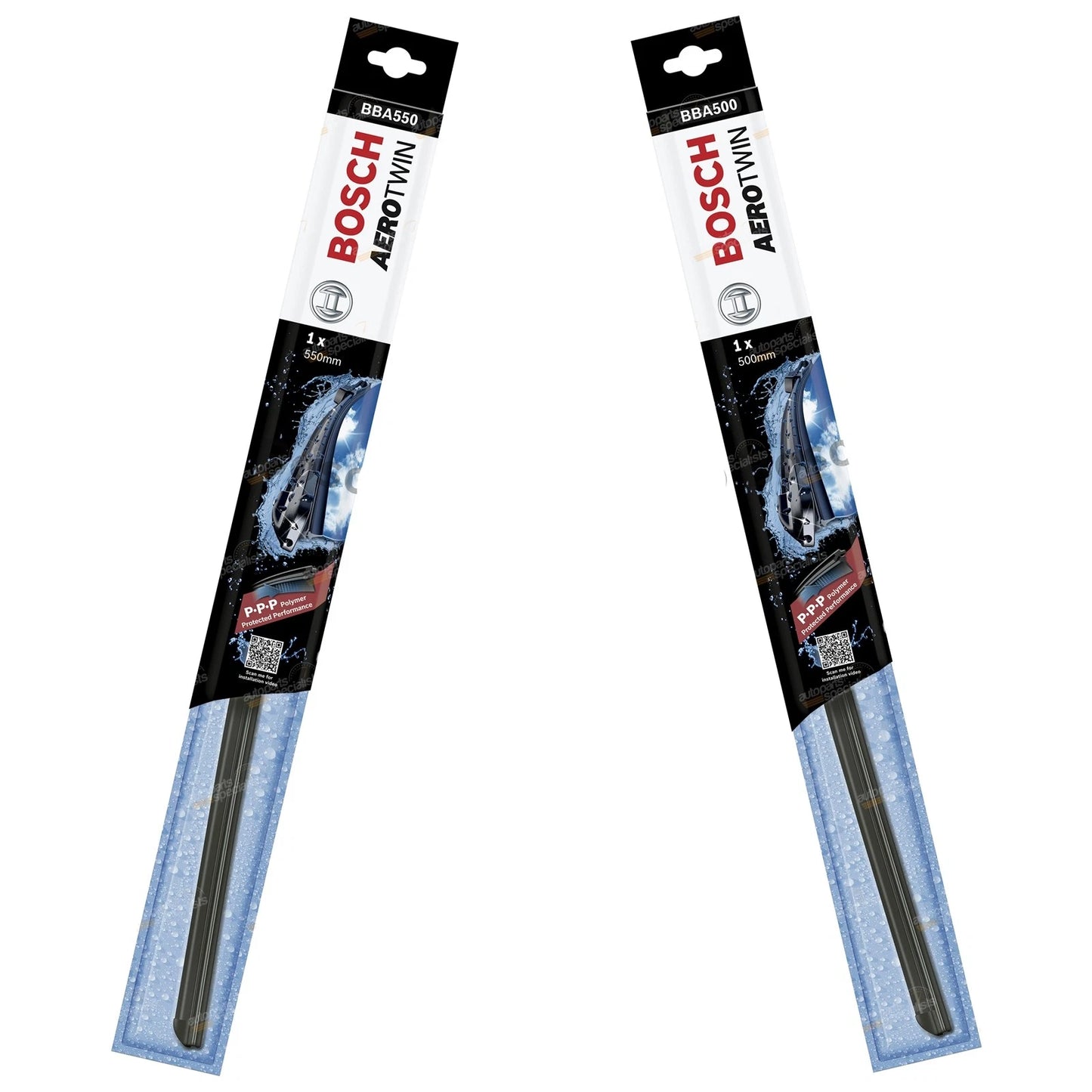 Front Pair Wiper Blades for Ford Taurus (1996–1998)