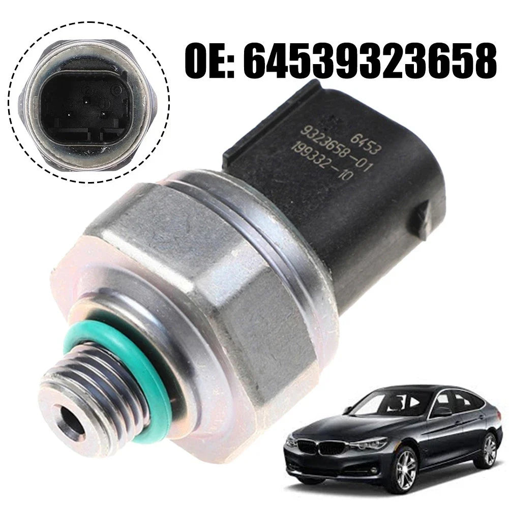 A/C Side Pressure Sensor Switch ABS Material Black