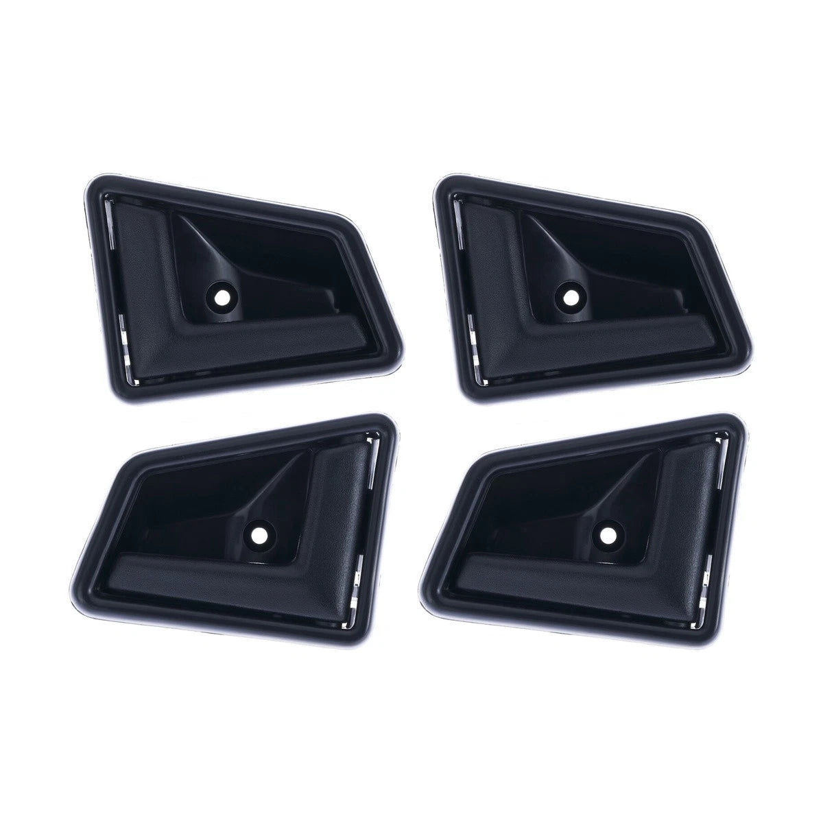 Set of 4 Black Door Handles for Suzuki Vitara (1988–1998)