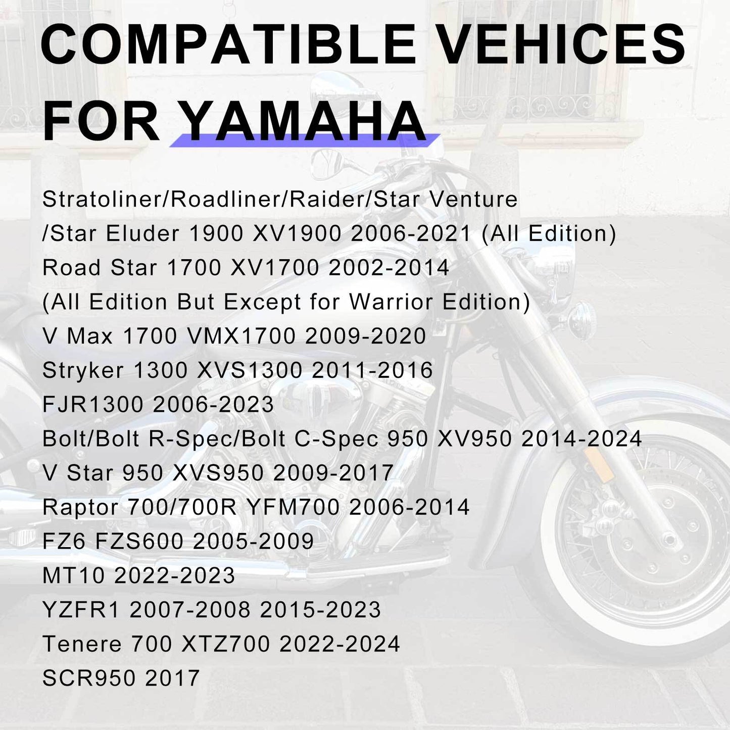 Relay Assembly for Yamaha Stryker 1300, FJR1300, Bolt, V-Star 950, MT-10, YZFR1