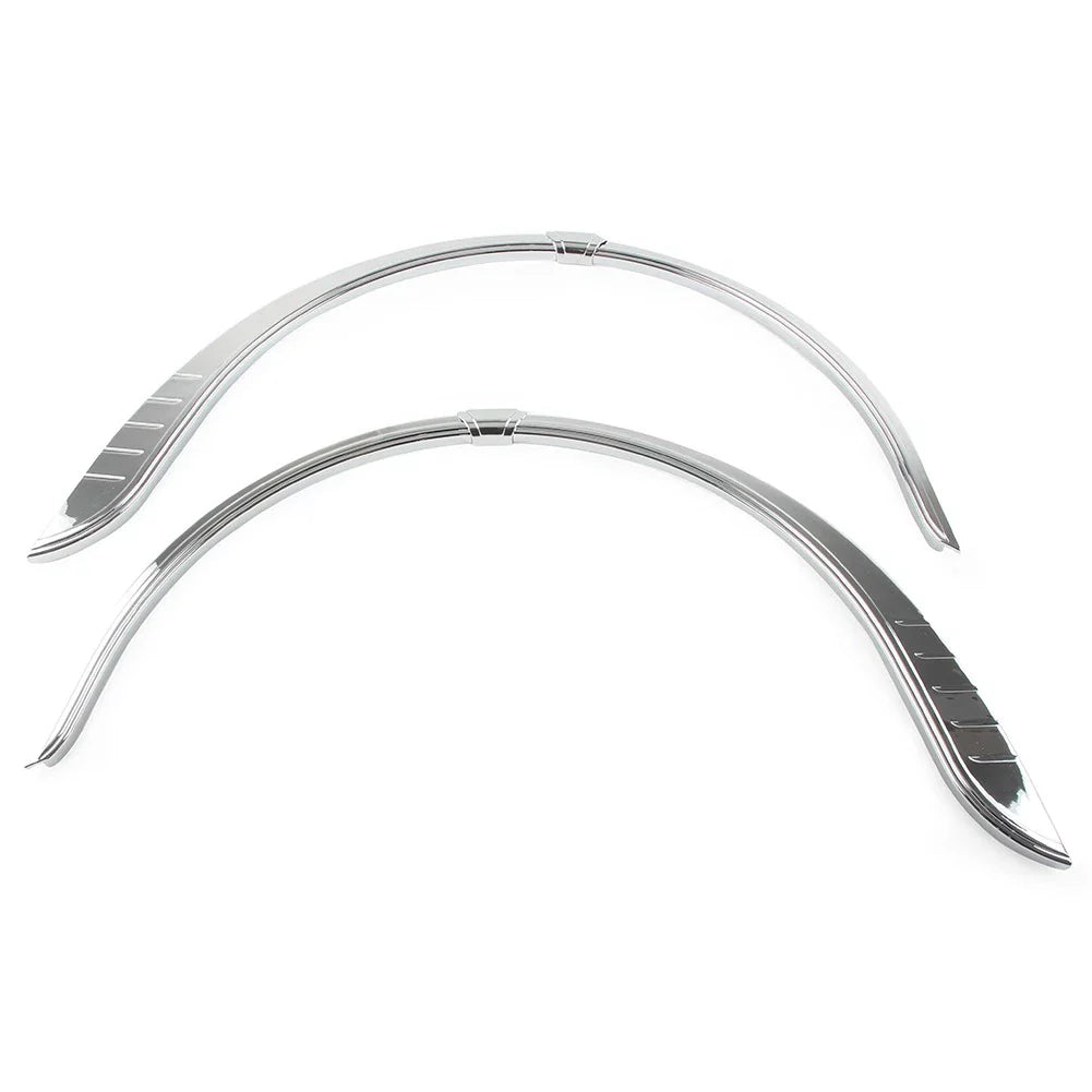 Rear Fender Flares Trim Accent Chrome for Harley Tri-Glide Ultra (2009-2023)