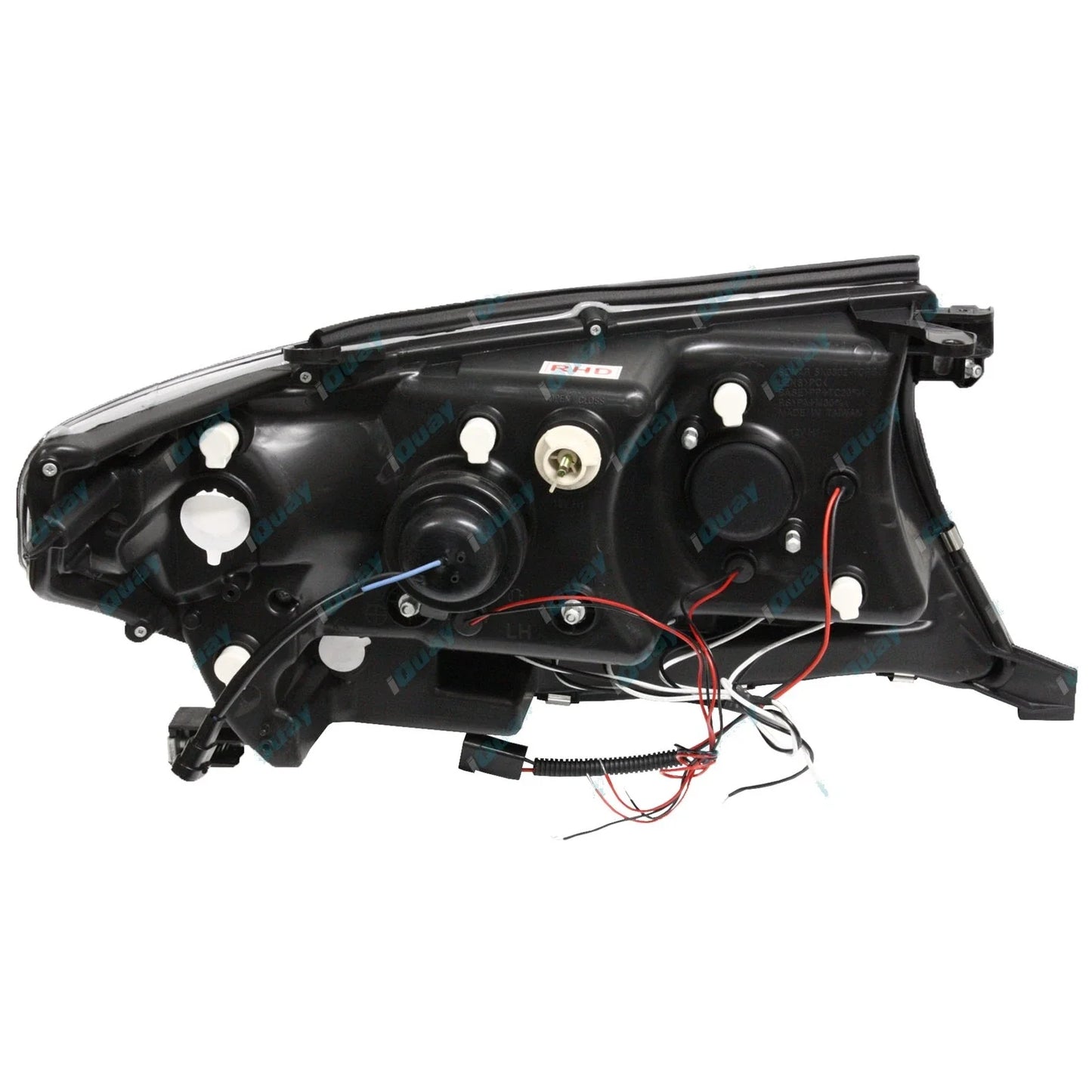 Angel-eye Projector LED Chrome Headlights for Landcruiser 200 Series (2007-2015)