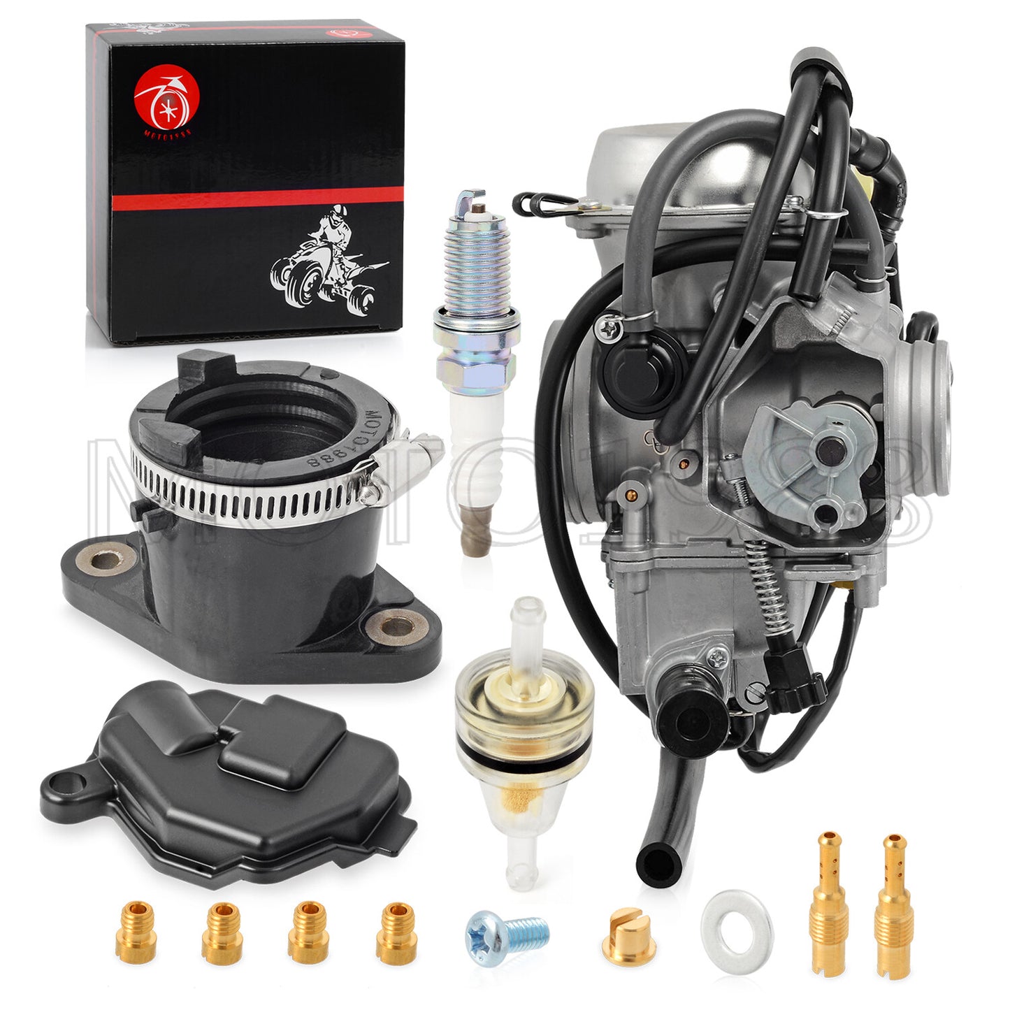 Carburetor & Intake Manifold Boot for Honda Foreman 500 (2005–2016)