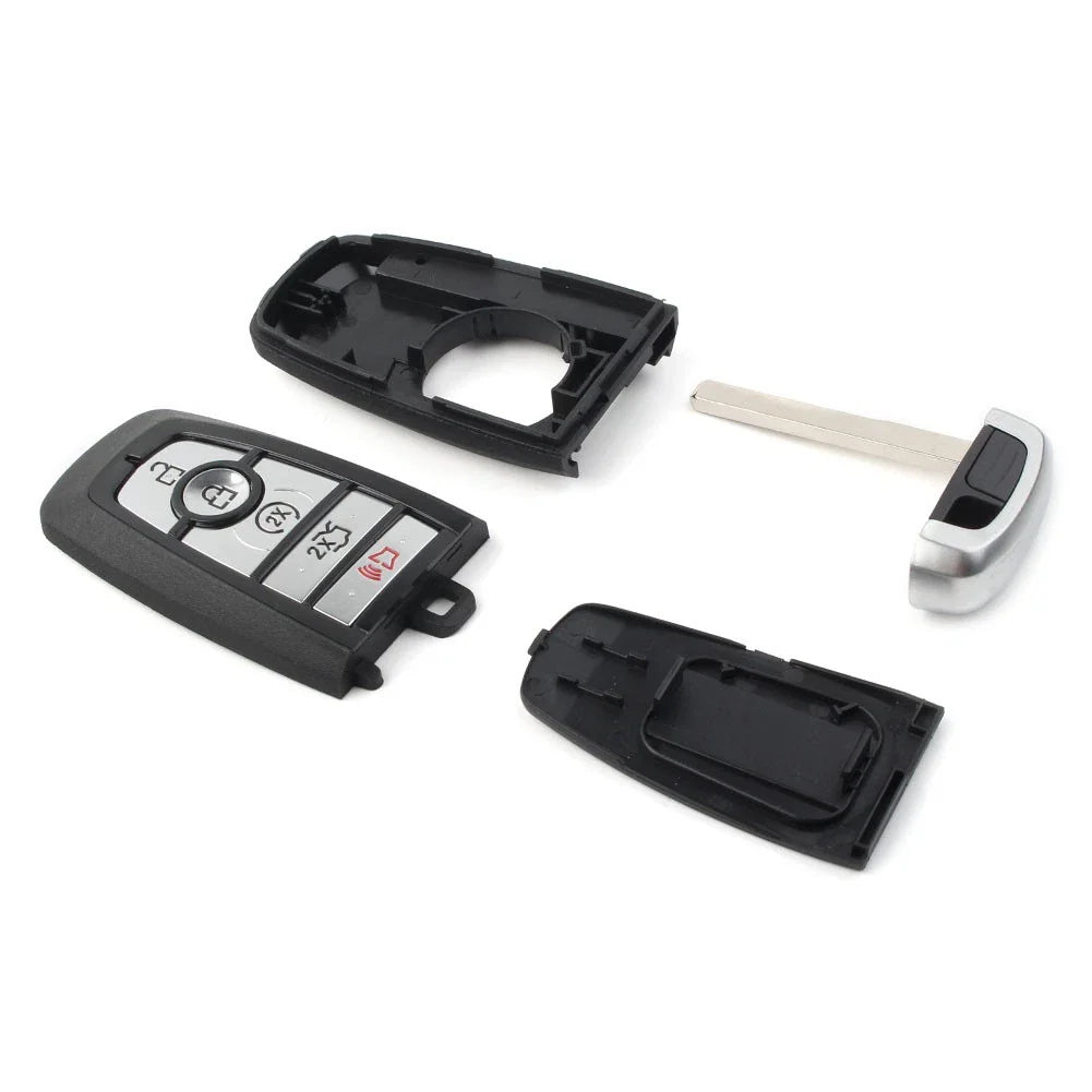5 x Button Remote Key Fob Shell Cover for Ford Edge, Fusion (2017-2020)