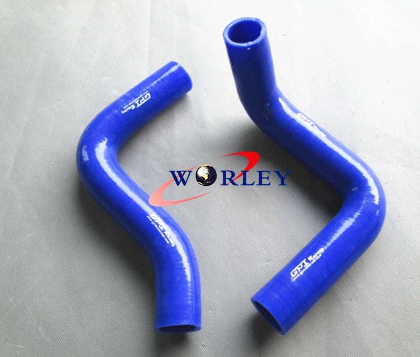 Silicone Radiator Hose for Holden Gemini TE TF TG 1.8L (1981–1984) Blue