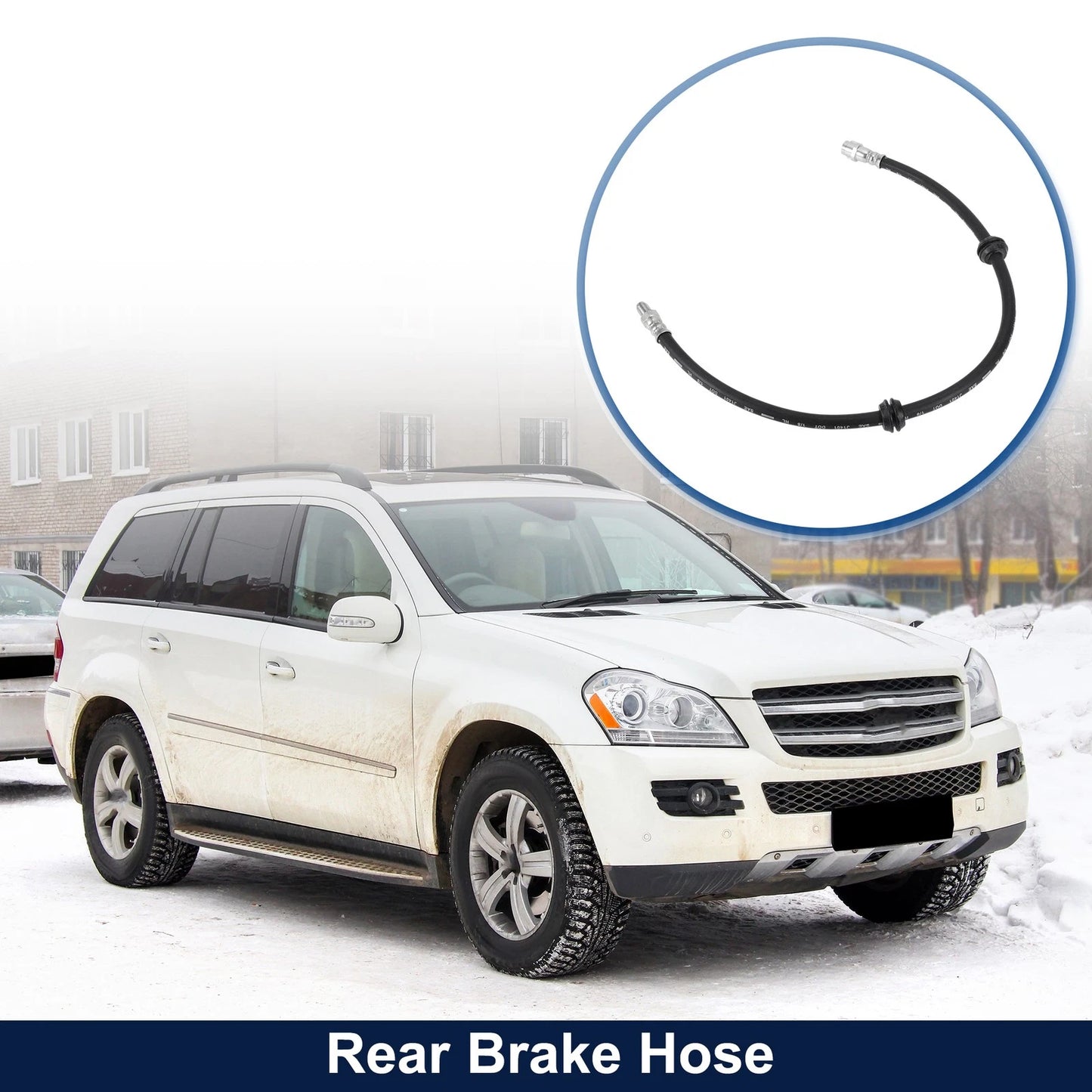 Rear Brake Hose for Mercedes-Benz GL320 (2006–2009) No. 1644200248