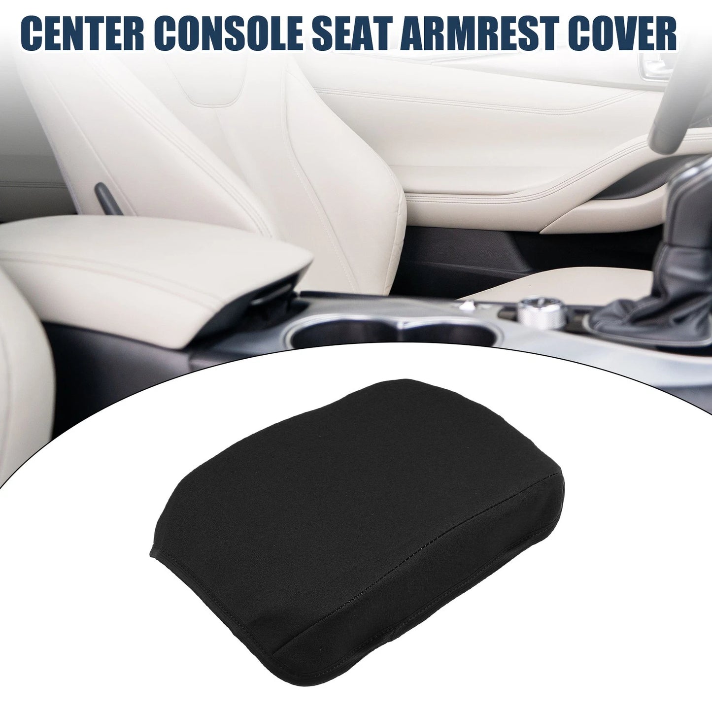 Armrest Protector Cover Pad for Infiniti Q50 (2013–2021) Neoprene Black