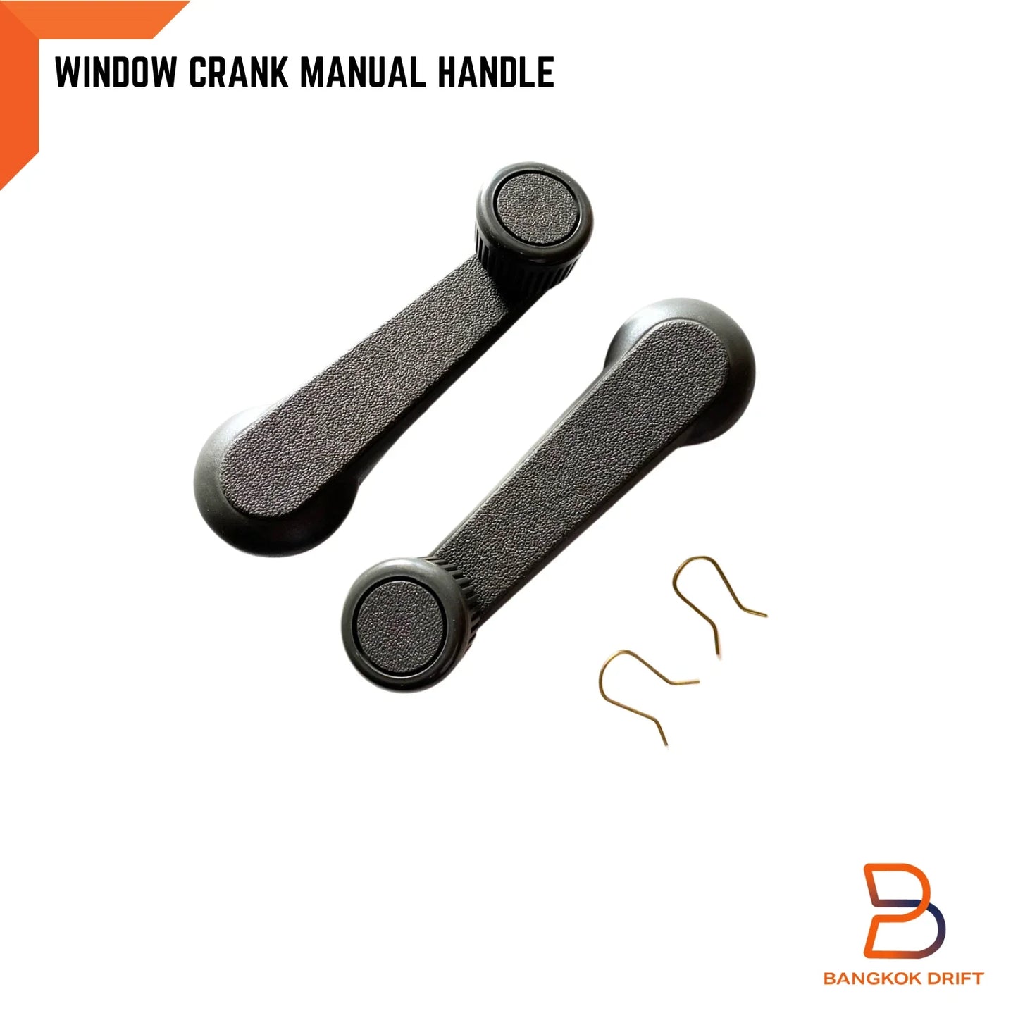 Grey Interior Door Panel Handle Lock for Mazda B-Series Bravo (1985-1998)