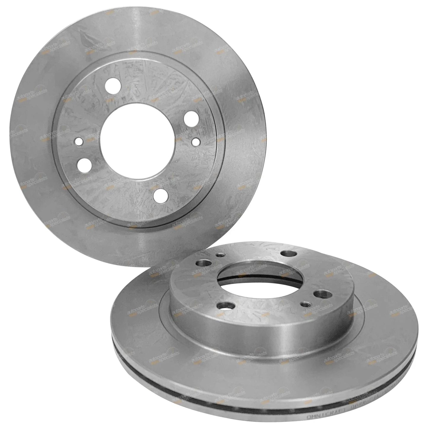 Front Disc Brake Rotors for Mitsubishi Mirage LA Hatchback (2013-2017)