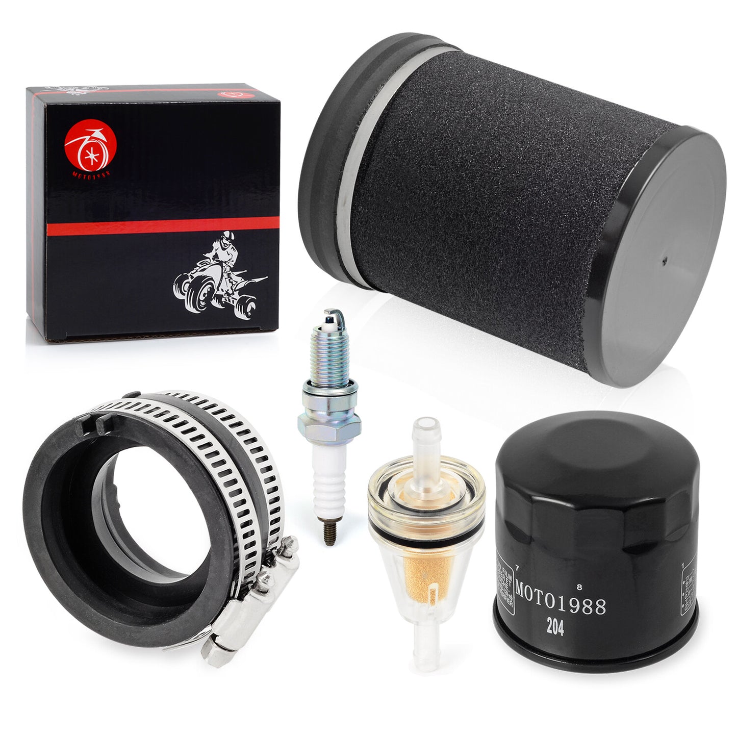 Set of 4 Filters for Kawasaki KVF360 Prairie 360 (2003–2013)