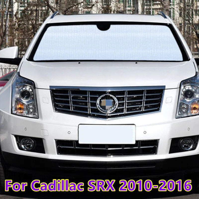 Front Windshield Privacy Thick Interior Sunshade for Cadillac SRX (2010–2016)