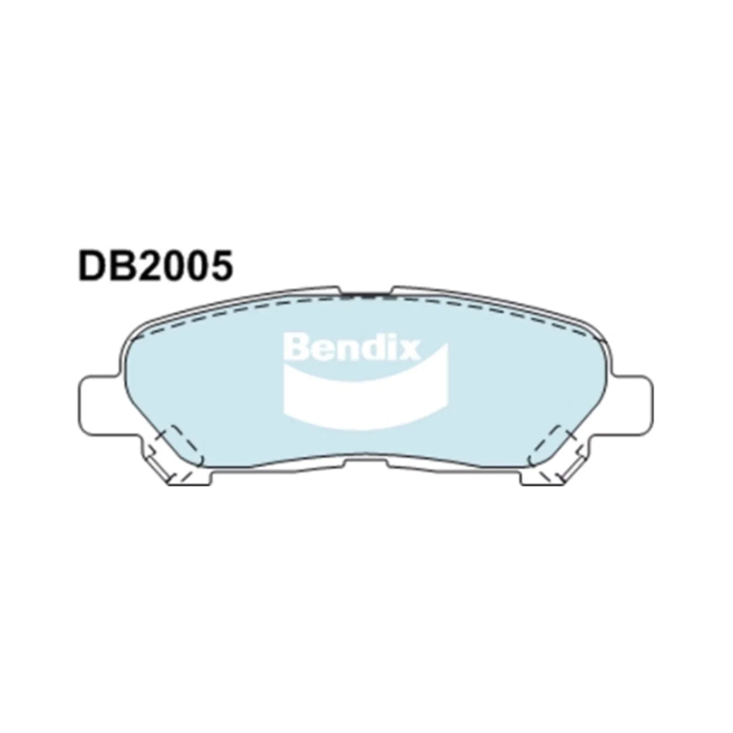 HD Rear Disc Brake Pads Set for Toyota Kluger (2007–2014)